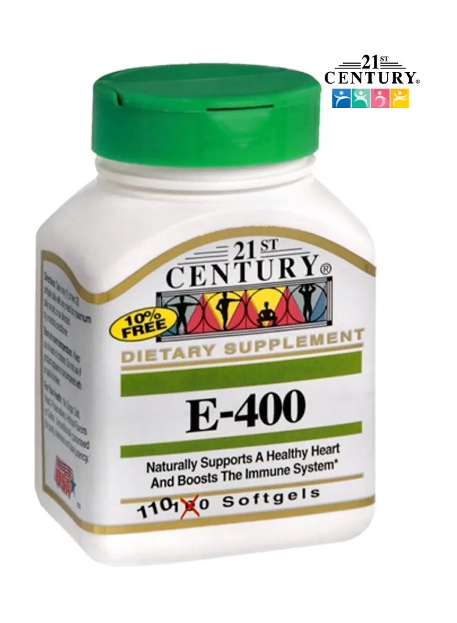 21st Century Vitamin E Antioxidant Support - 110 Softgels - Image 1